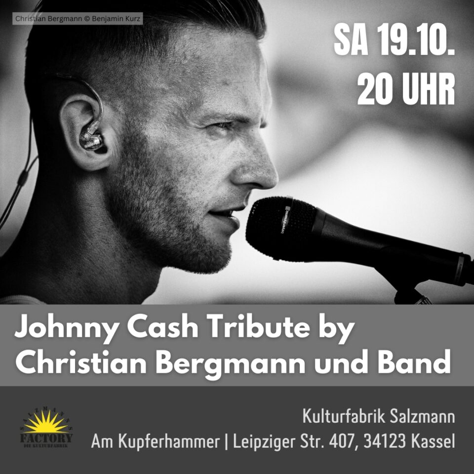 Konzert Johnny Cash Tribute by Christian Bergmann und Band